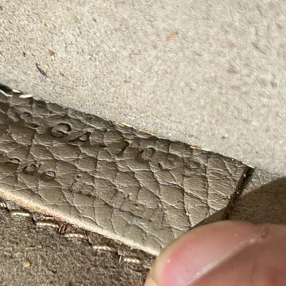 Celine Nano Luggage Tote handbag in Gray leather Broken Strap AS IS - Picture 14 of 16